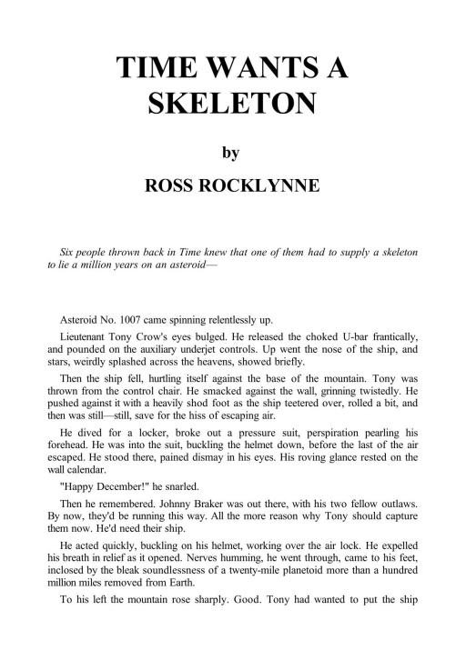 Time Wants a Skeleton