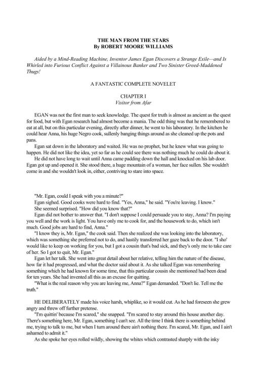 The Man From the Stars