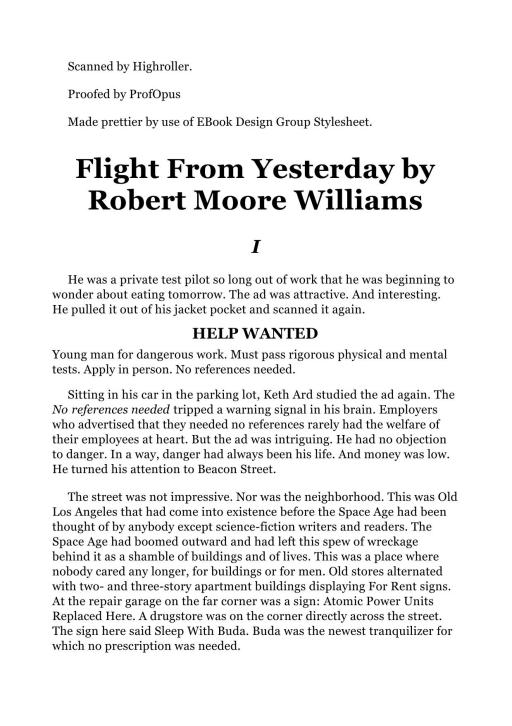 Flight from yesterday