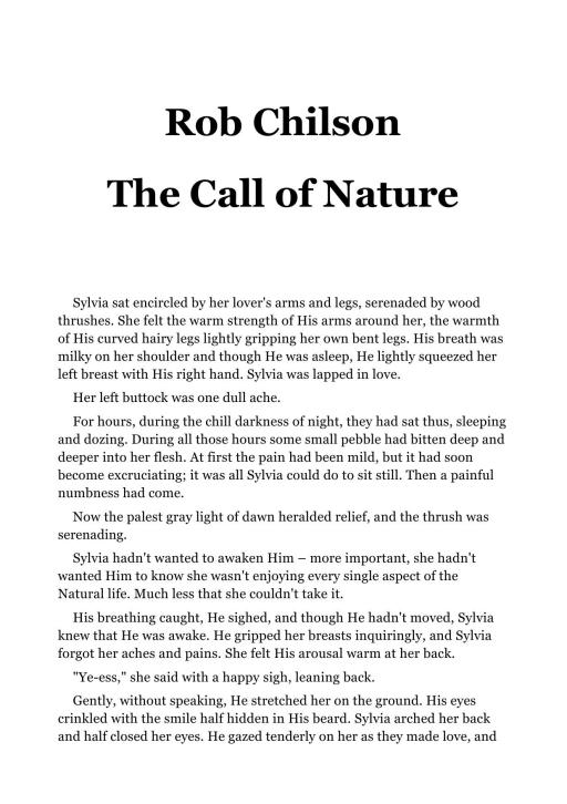 The Call of Nature