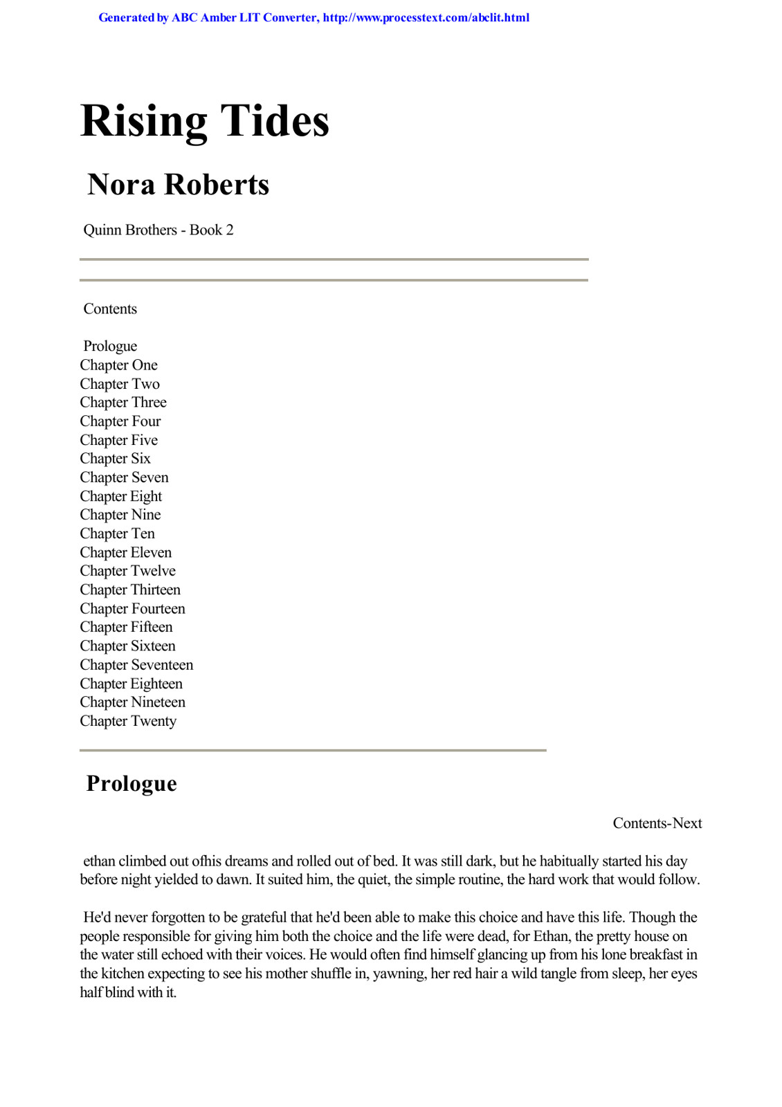 Nora Roberts - Quinn Brothers 02