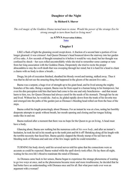 Daughter of the Night