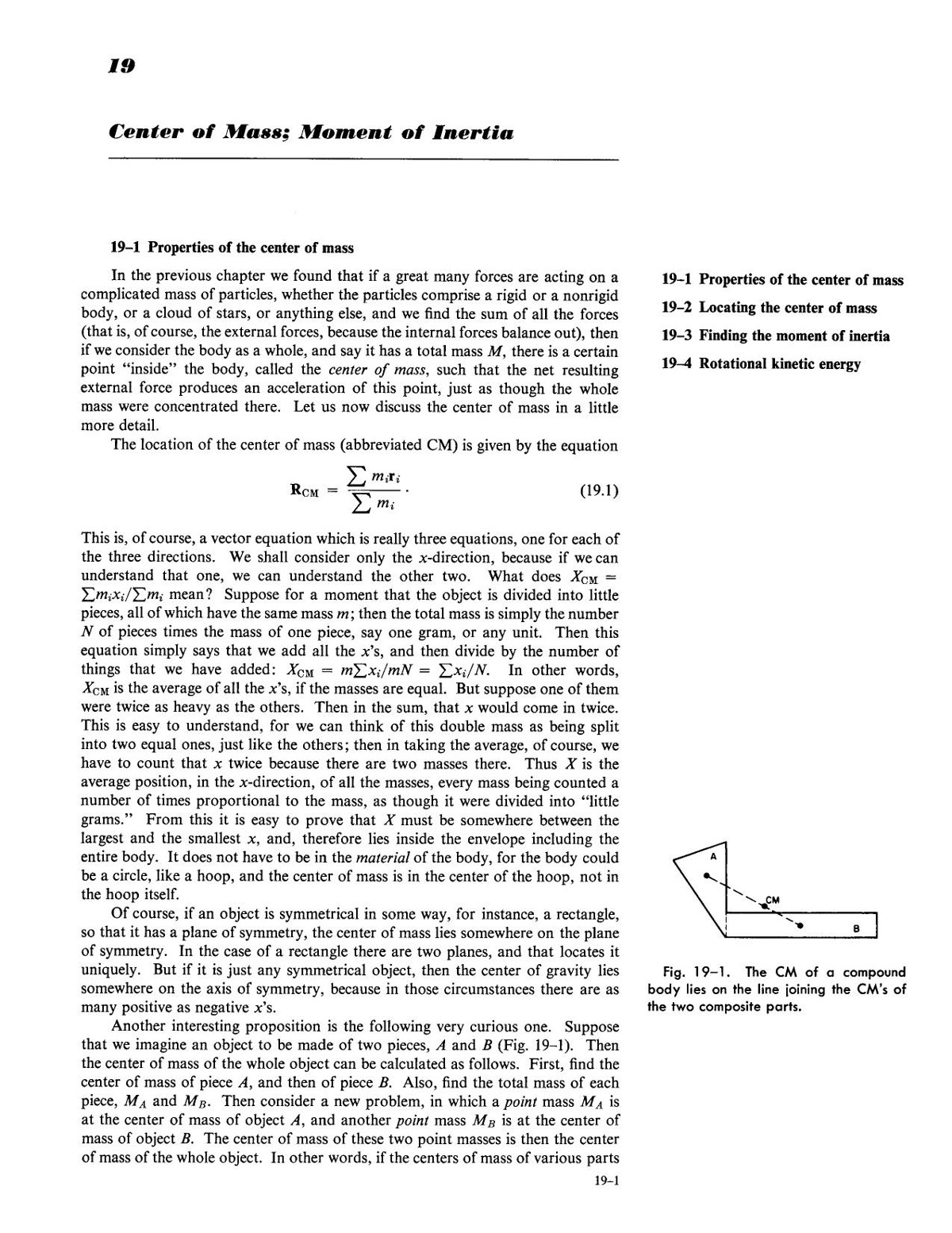 Feynman Lectures on Physics Volume 1 Chapter 19