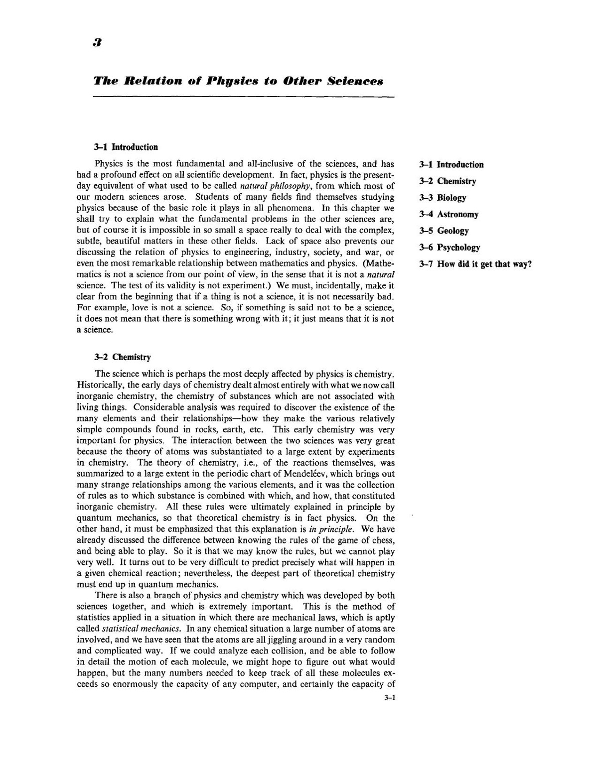 Feynman Lectures on Physics Volume 1 Chapter 03