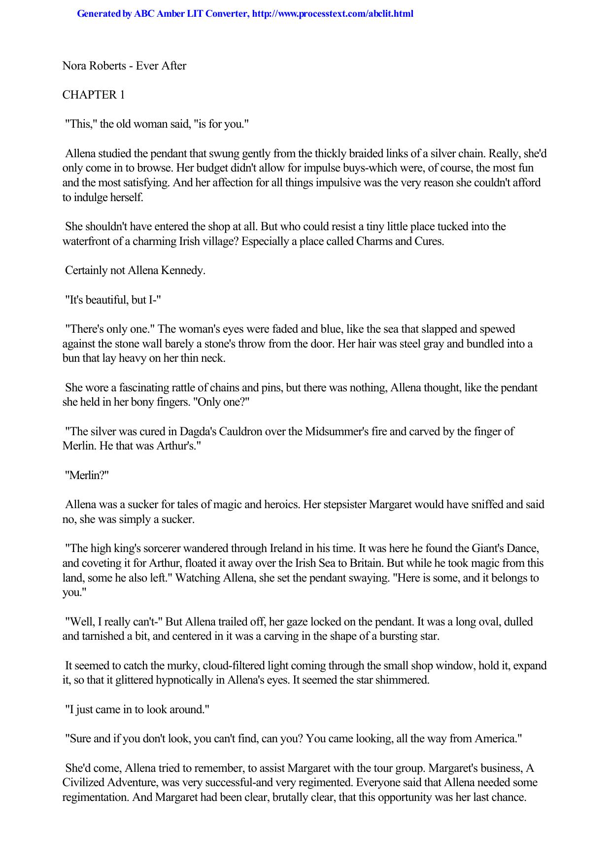 Nora Roberts - Ever After