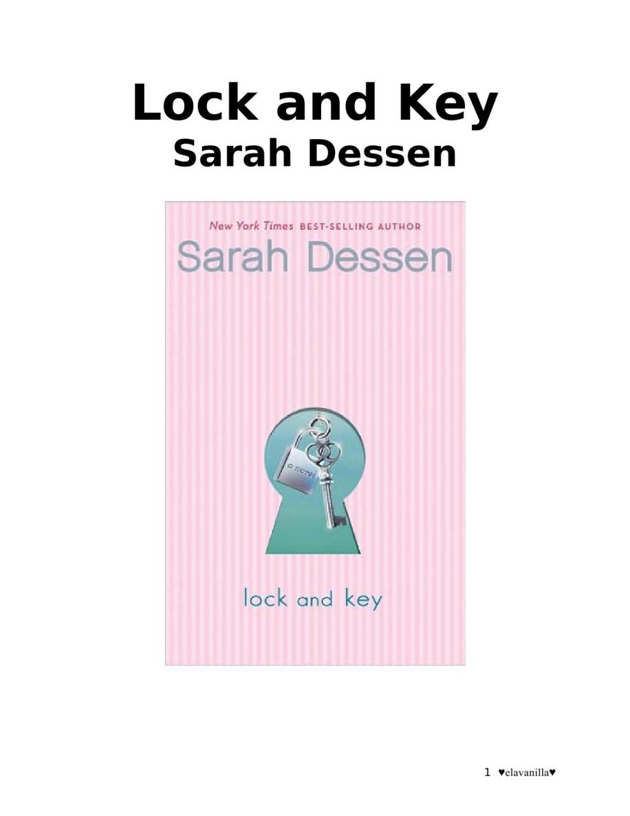 sarah dessen lock and key
