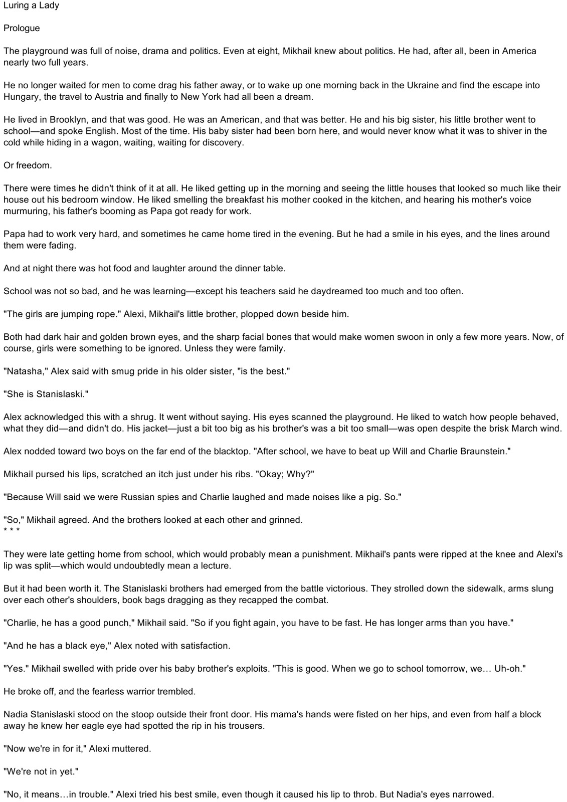 Nora Roberts - Stanislaski 01