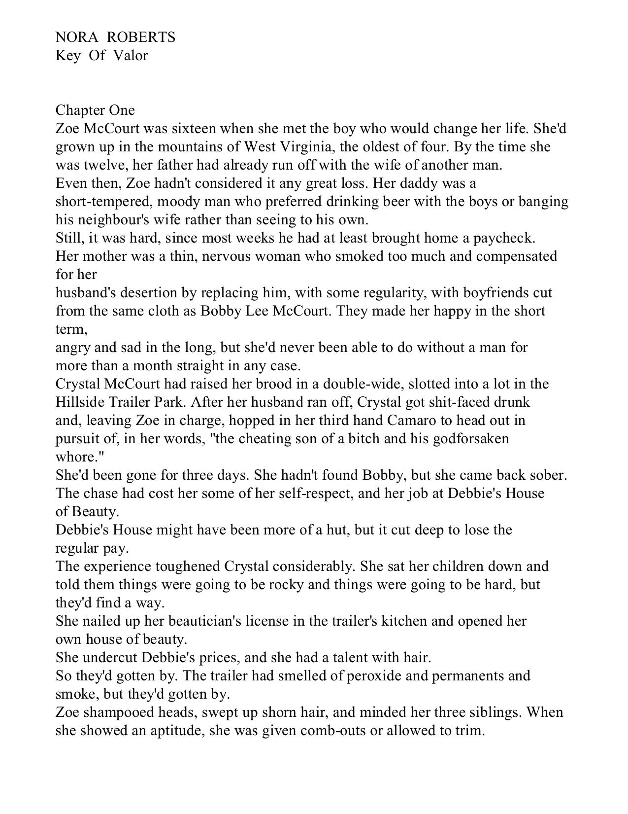 Roberts, Nora - [Key 03]