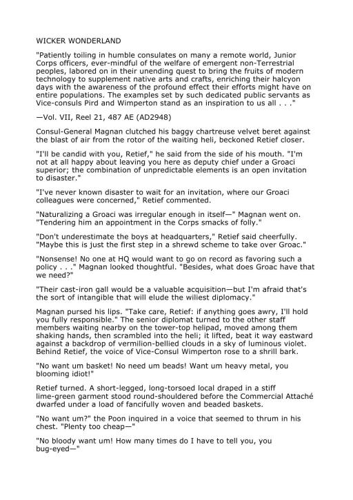 Retief Wicker Wonderland