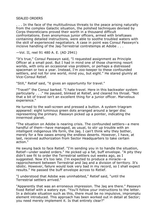 Retief Sealed Orders