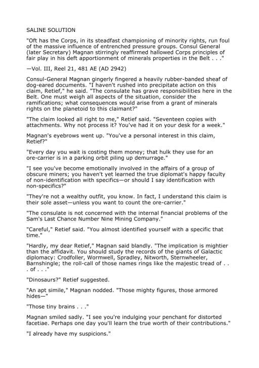 Retief Saline Solution