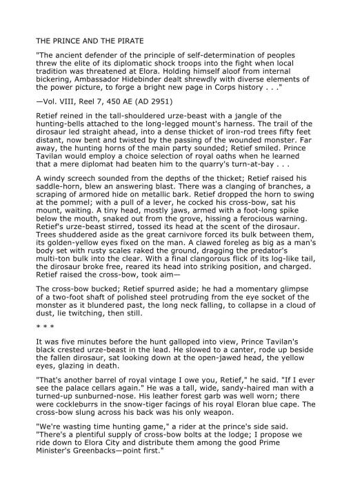 Retief Prince and the Pirate