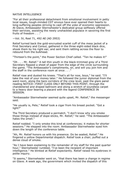 Retief Native Intelligence