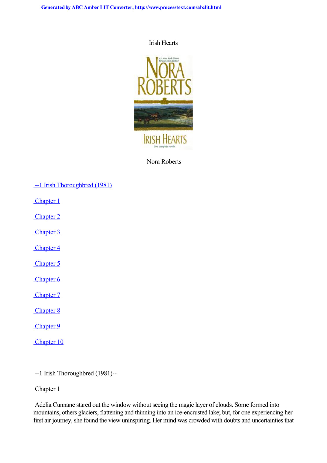 Nora Roberts - Irish Hearts 01