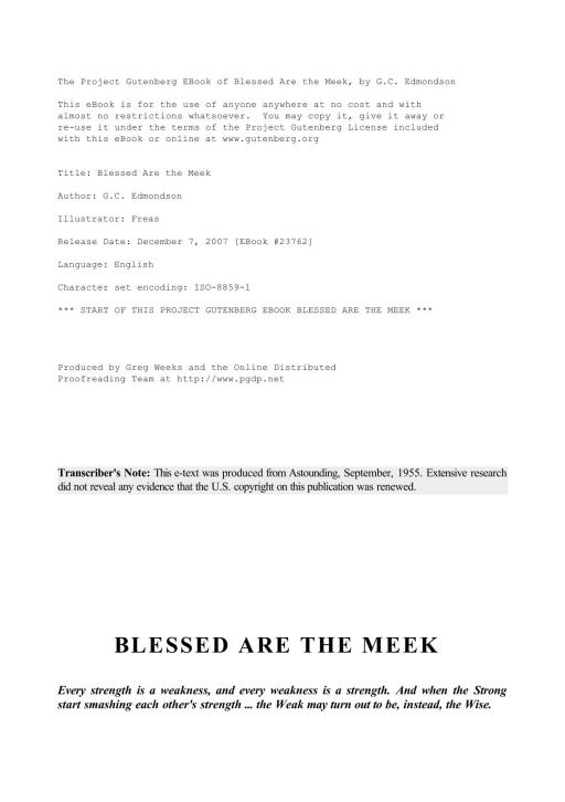 Blessed Are the Meek