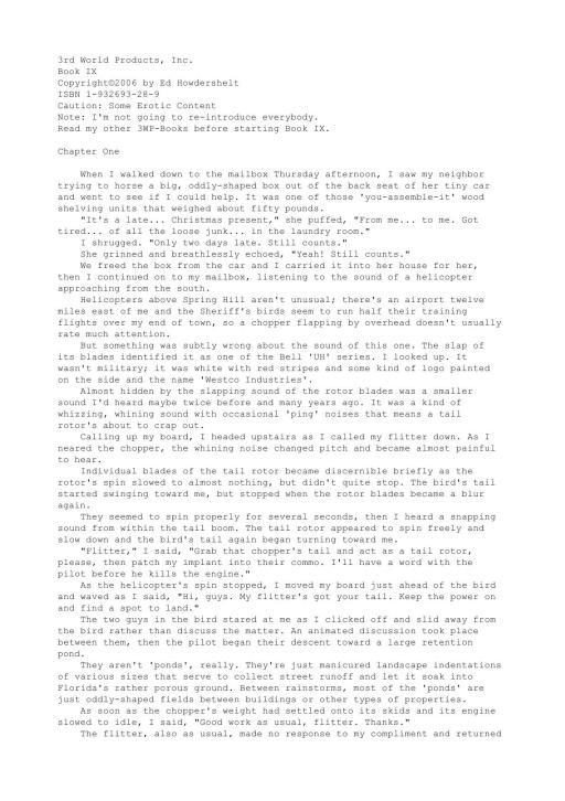 3rd World Products Inc. 09