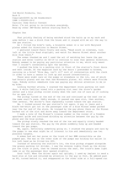 3rd World Products Inc. 08