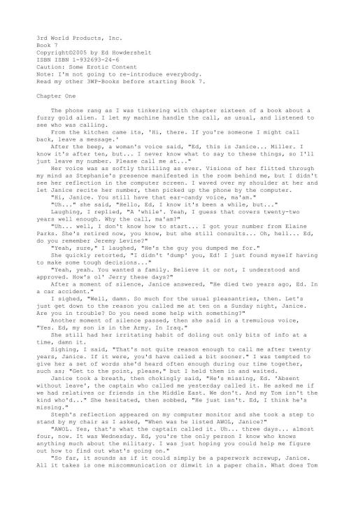 3rd World Products Inc. 07