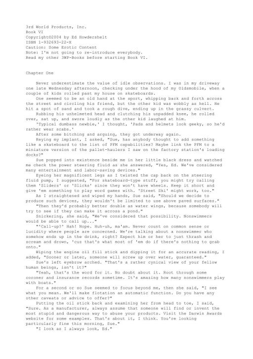 3rd World Products Inc. 06