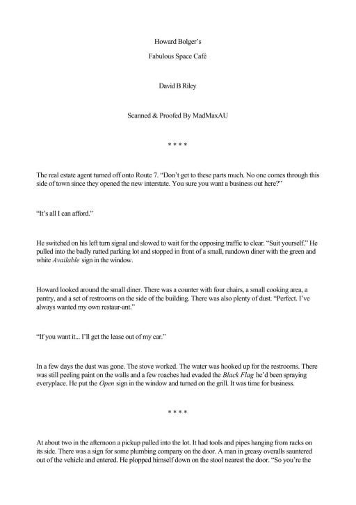 Howard Bolger's Fabulous Space Cafe