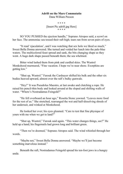 Adrift on the Mare Commutatio