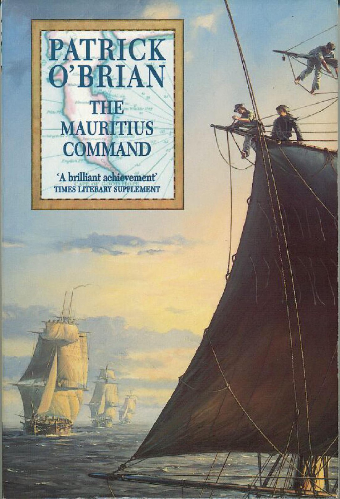 THE MAURITIUS COMMAND by Patrick O'Brian CHAPTER ONE Captain Aubrey of the Royal Navy lived in a part of Hampshire well supplied with sea-officers, some of whom had reached flag-rank in Rodney's day while others were still waiting for their first