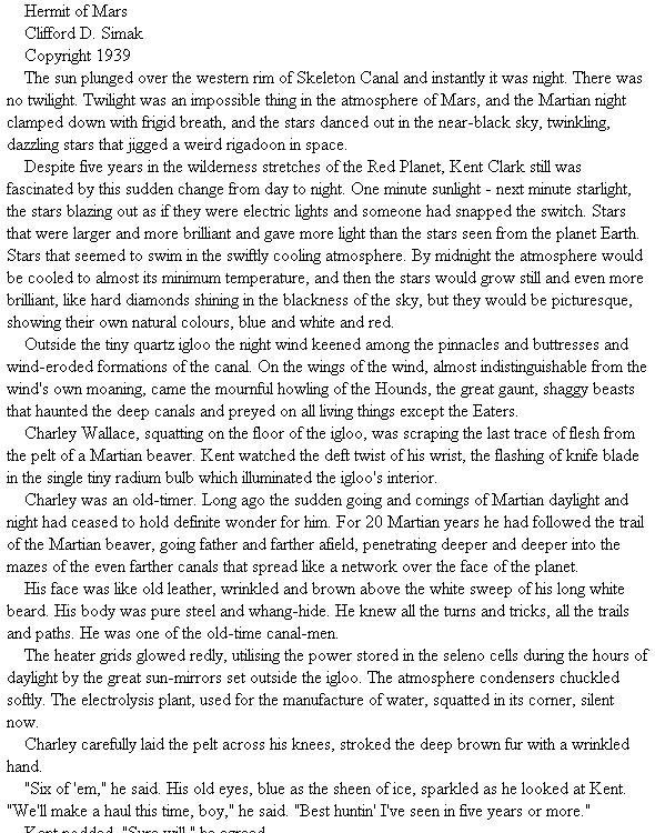 The Civilisation Game 03 Hermit of Mars