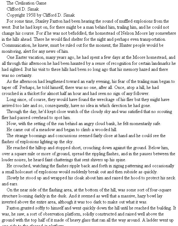 The Civilisation Game 02 The Civilisation Game