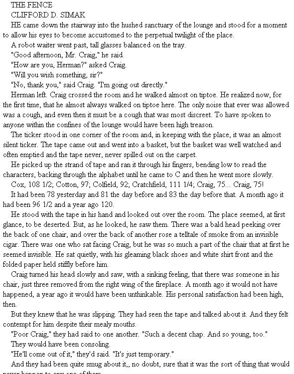 Strangers in the Universe 06 The Fence