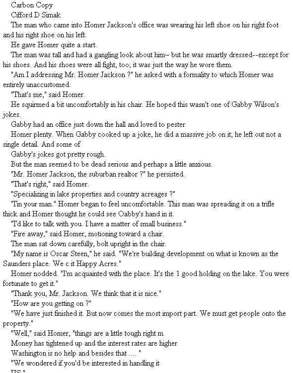 Aliens for Neighbours 03 - Carbon Copy