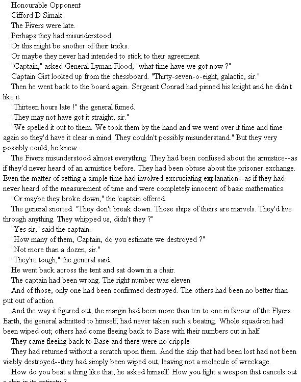 Aliens for Neighbors 02 - Honorable Opponent