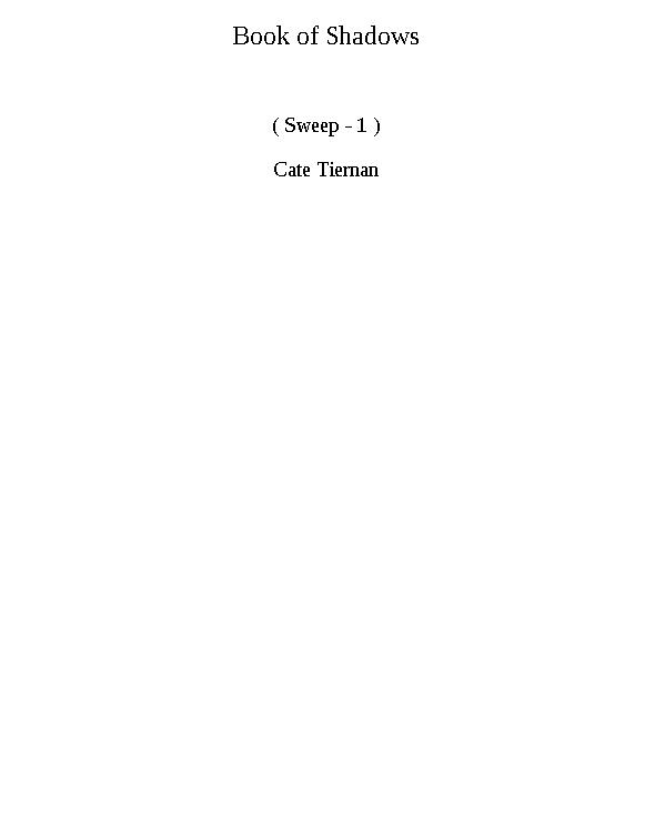 Sweep 1 - Book of Shadows