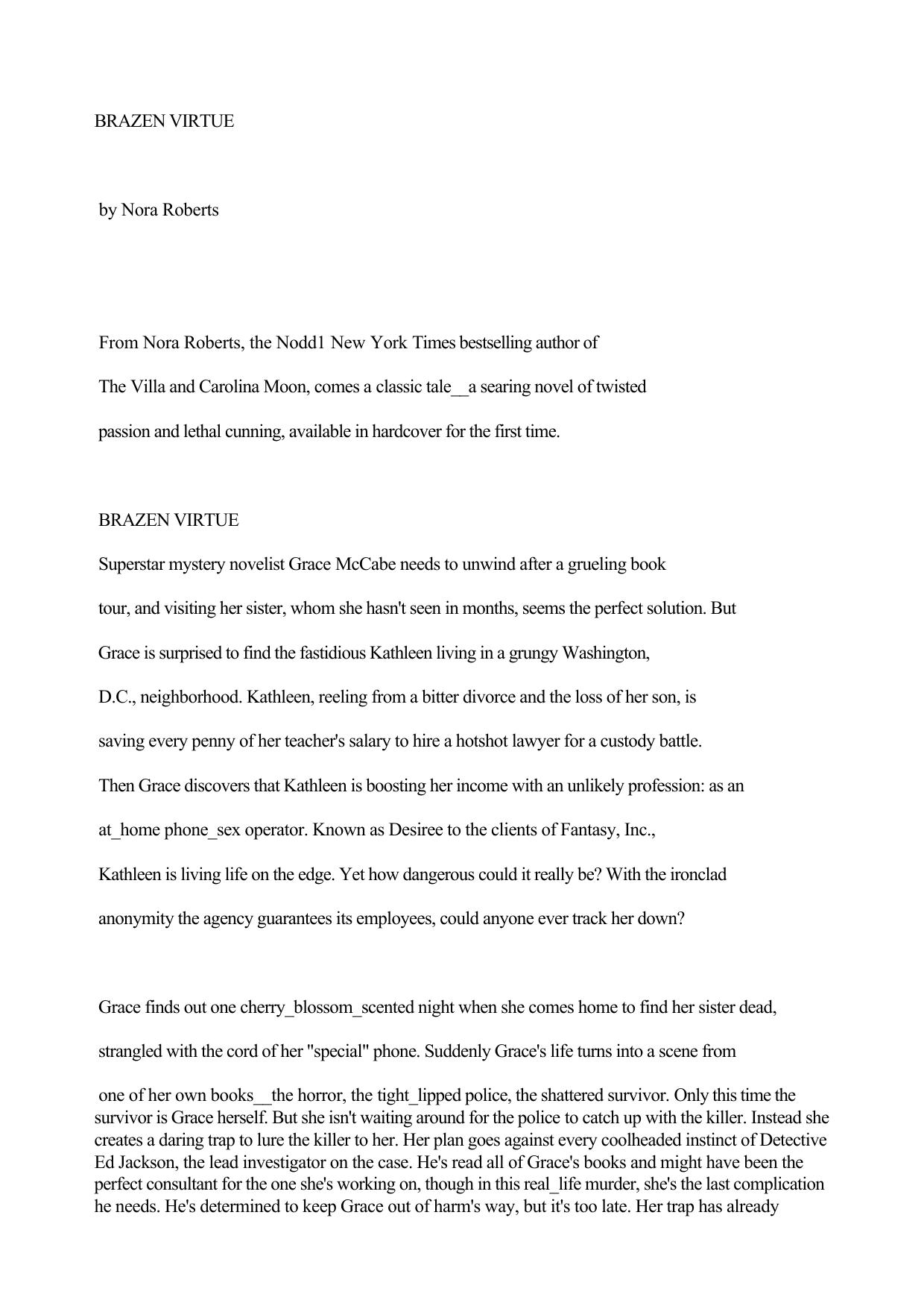 Roberts, Nora - DC Detectives 0