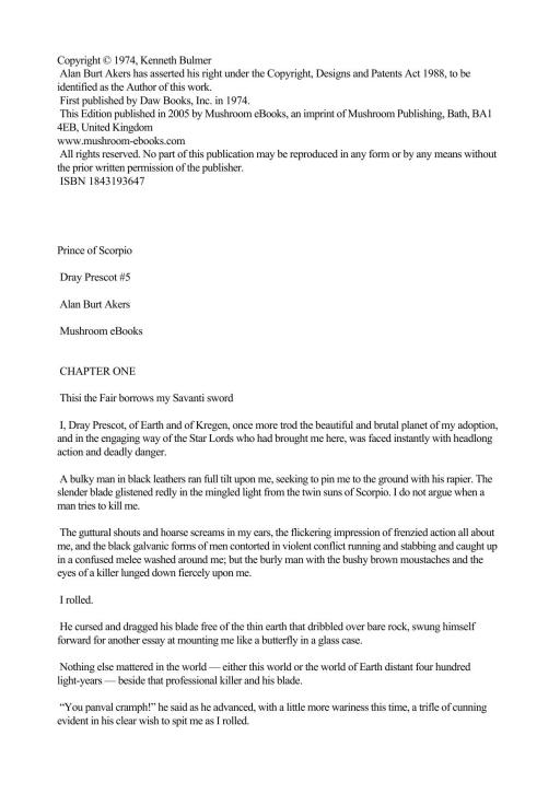 Prince of Scorpio (Dray Prescot S.)