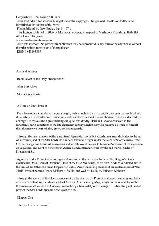 Arena of Antares (Dray Prescot S.)