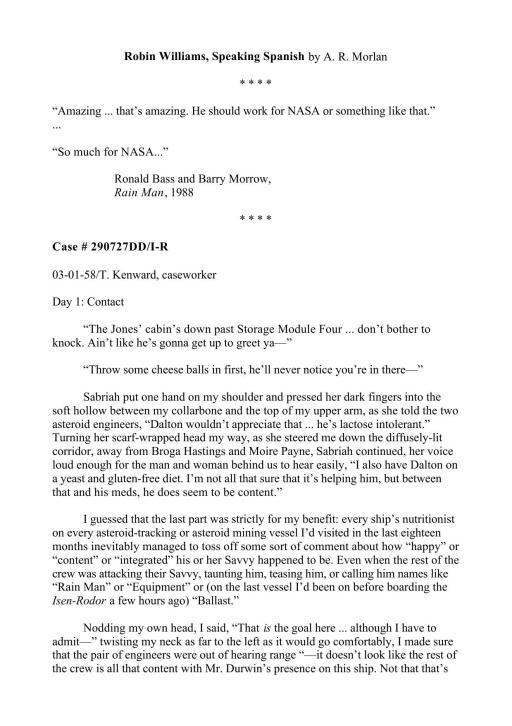 Robin Williams, Speaking Spanish