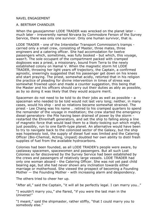 Rim Naval Engagement The Left-Hand Way