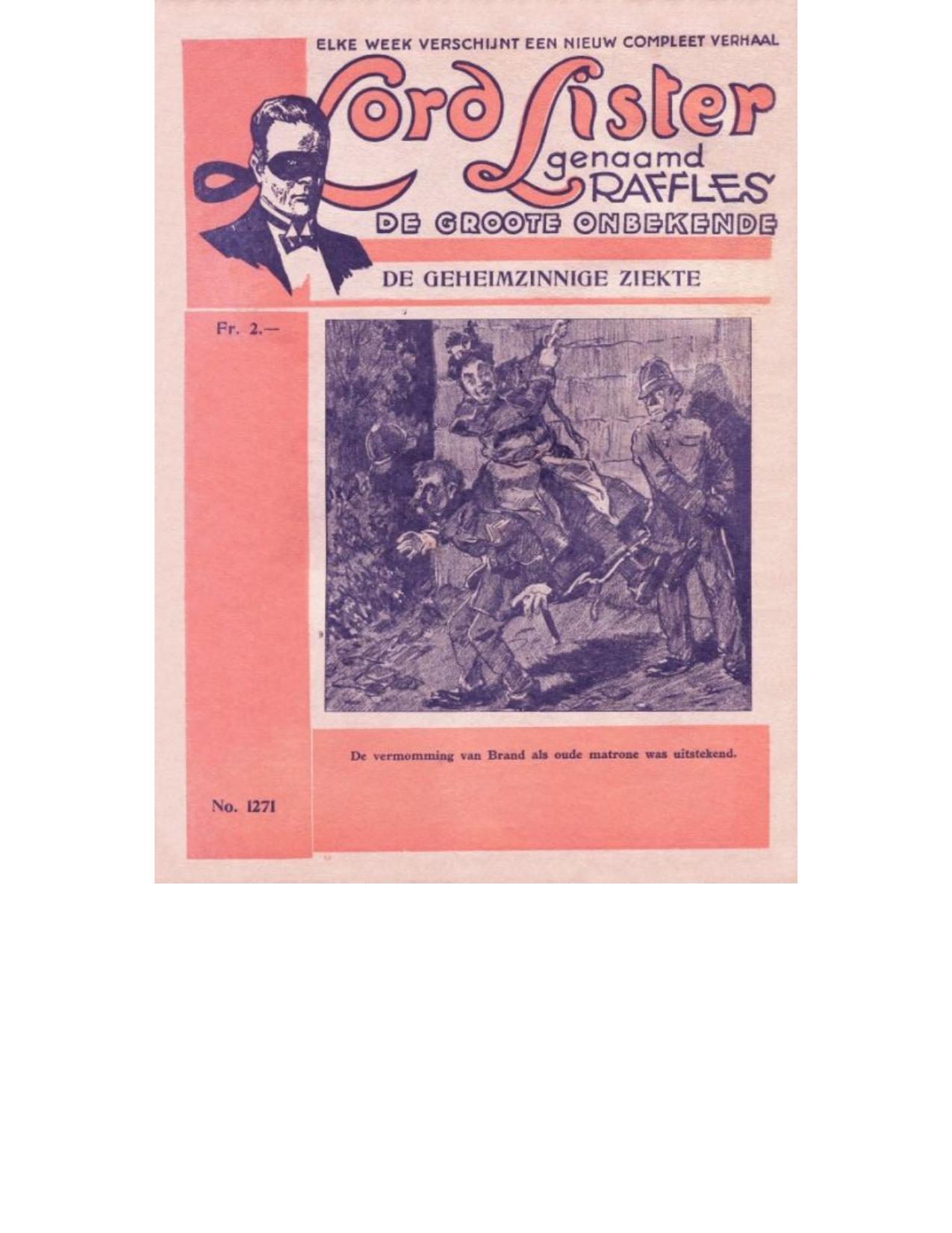 1271 De Geheimzinnige Ziekte